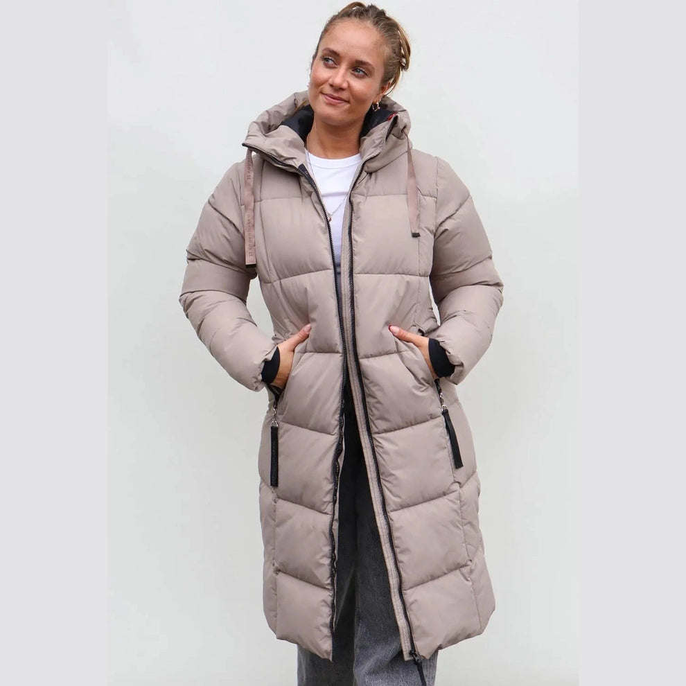 Kopenhaken W Liva Ladies Winter Jacket Akhil Brown