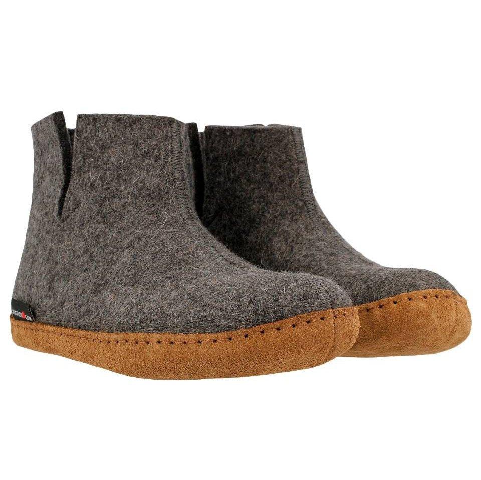 Haflinger U Emils Choice Booty Hjemmesko Grå