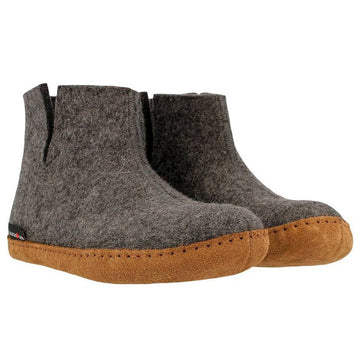 Haflinger U Emils Choice Booty Hjemmesko Grå