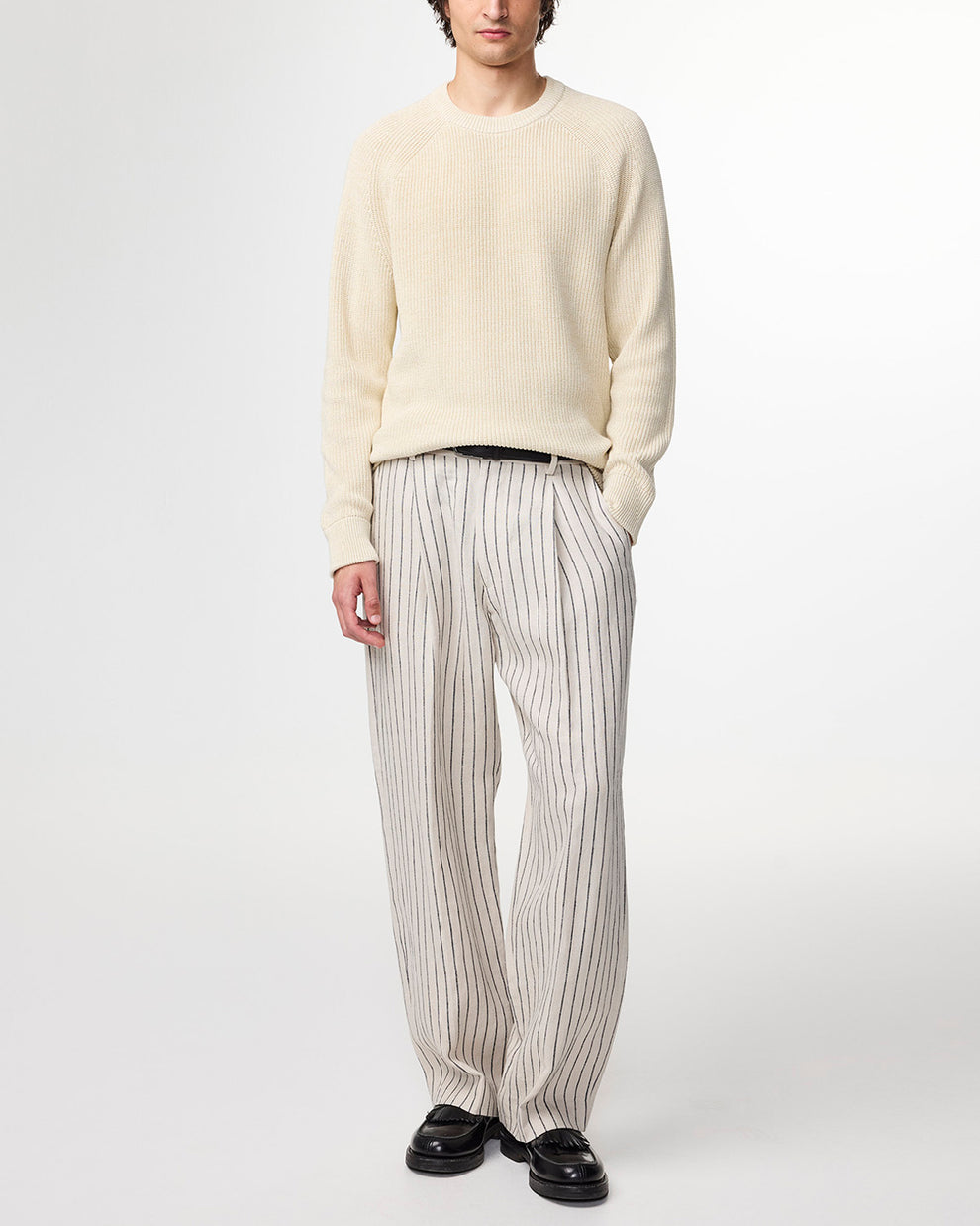 NN07 Jacobo 6470 Crewneck Ivory
