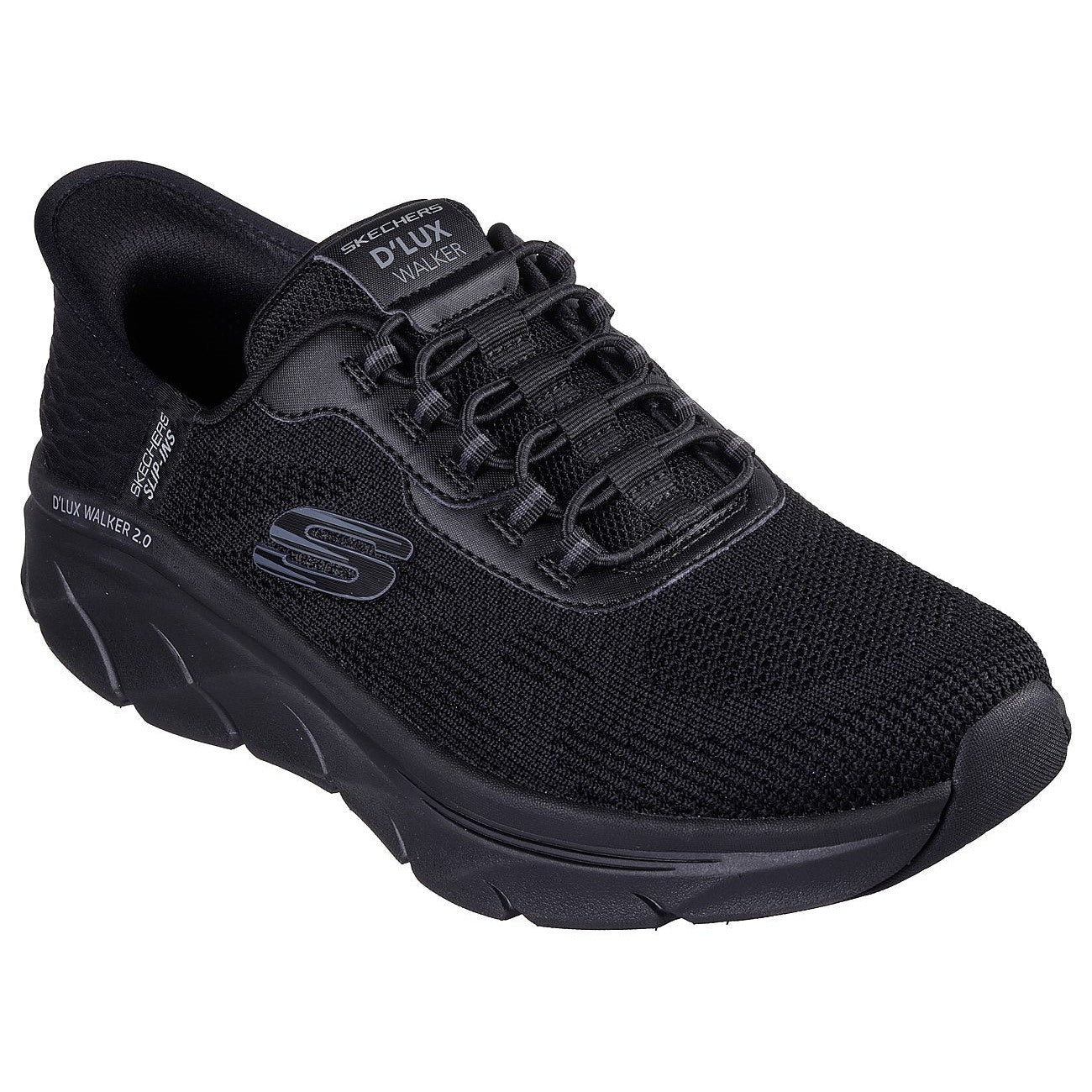 Skechers M D'Lux Walker 2.0 Sneakers - Rezinate - Black