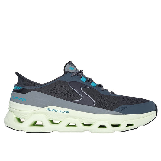 Skechers M Glide-Step Altus Sneakers - Charcoal/Lime