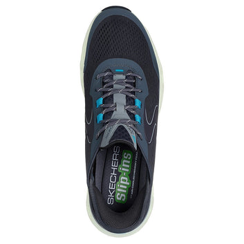 Skechers M Glide-Step Altus Sneakers - Charcoal/Lime