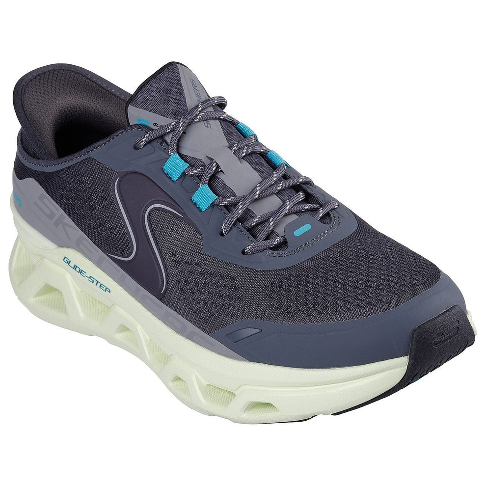 Skechers M Glide-Step Altus Sneakers - Charcoal/Lime