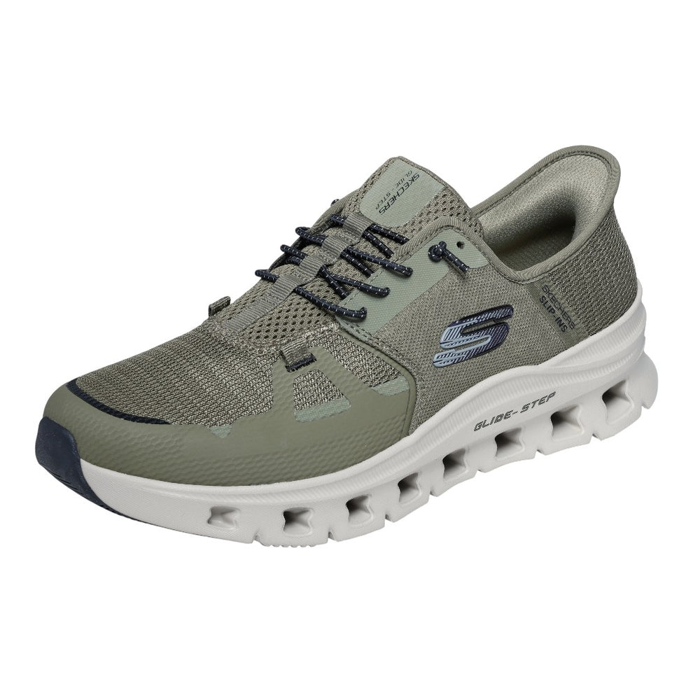 Skechers M Slip Ins Glide Step Pro Olive Black