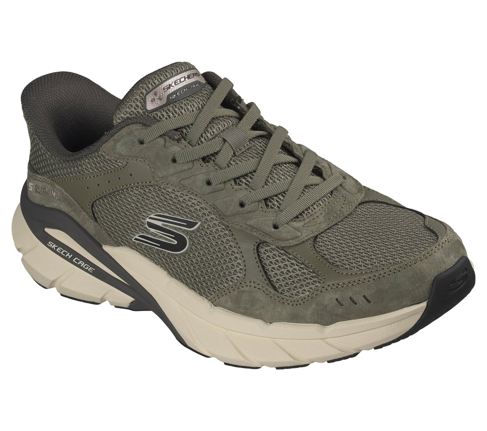 Skechers M Skech Cage Lexon Oliven