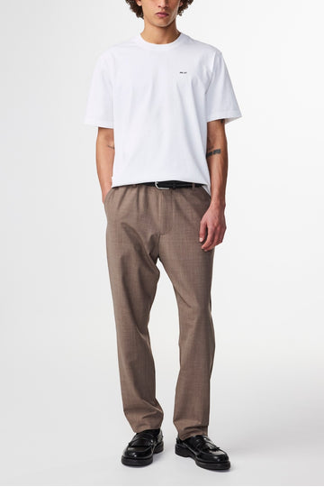 NN07 M Adam EMB T-Shirt 3209 White