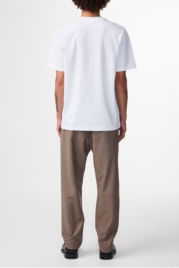 NN07 M Adam EMB T-Shirt 3209 White