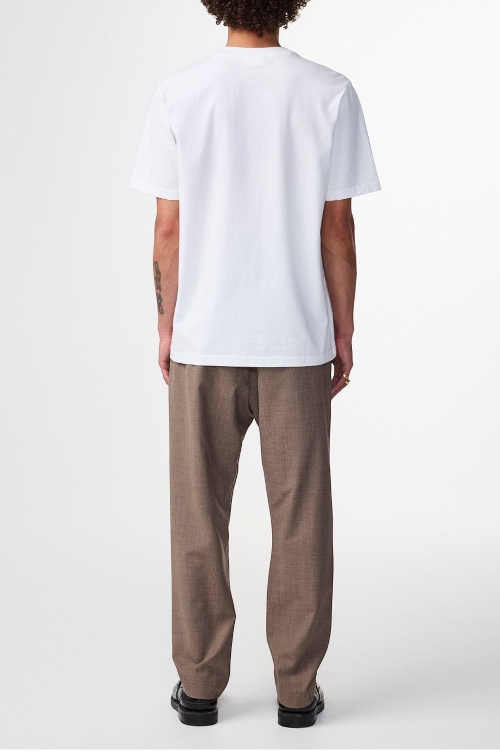 NN07 M Adam EMB T-Shirt 3209 White