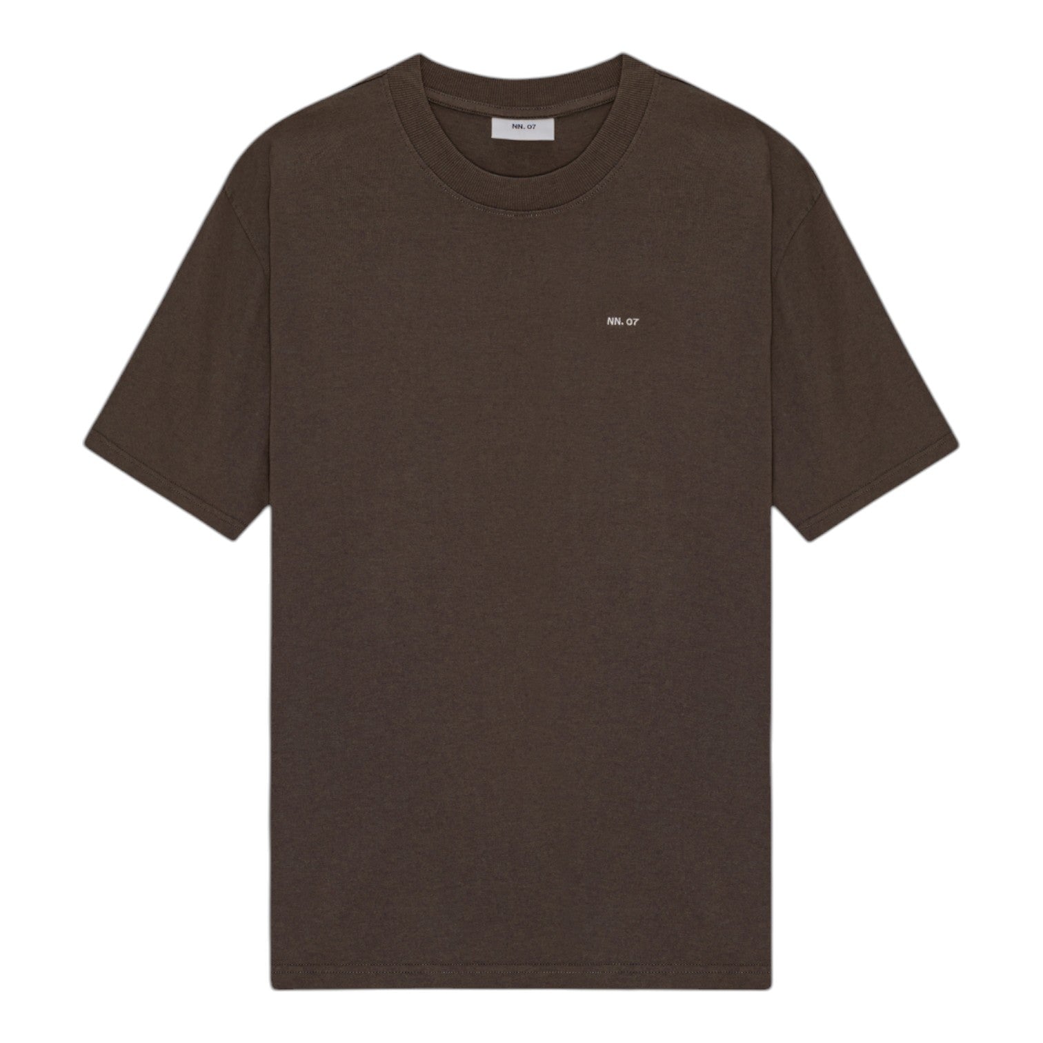 NN07 Adam EMB T-shirt 3209 Demitasse