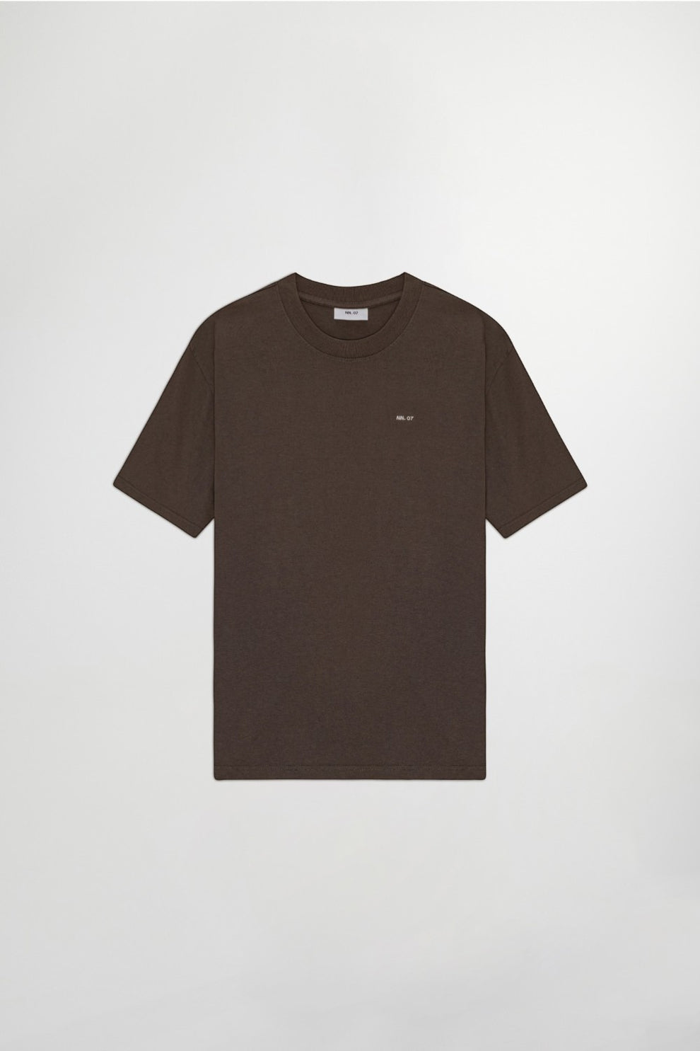 NN07 Adam EMB T-shirt 3209 Demitasse
