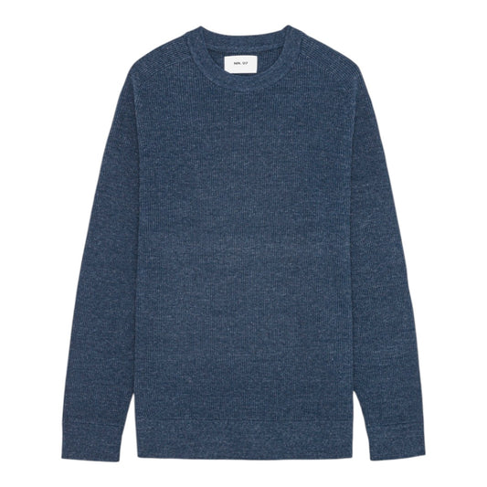 NN07 Kevin Pullover 6600 Denim Blue