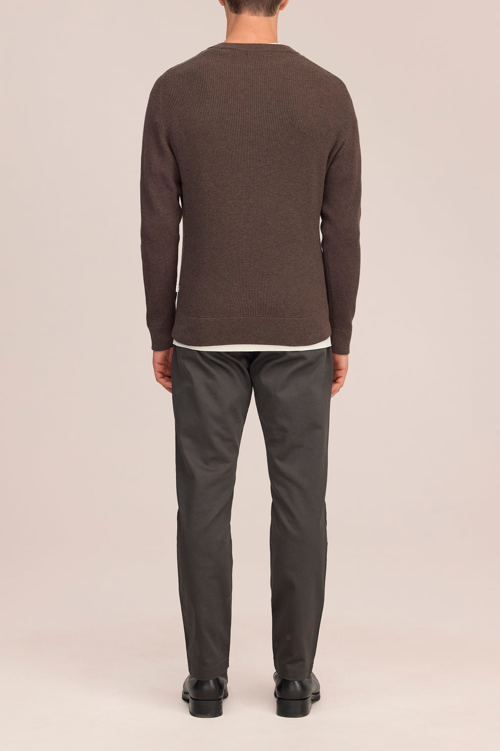 NN07 Kevin 6600 Striktrøje Deep Truffle