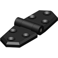 Trudesign Hængsel i Komposit Sort, 2 stk.