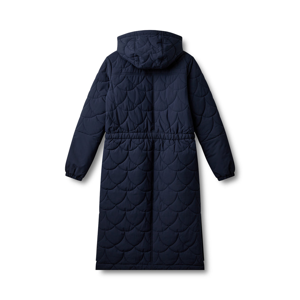 Kopenhaken W Lorca Quilt Jacket Long New Navy