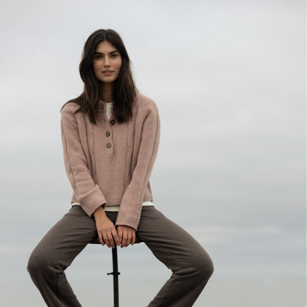 Blue Sportswear Carly Pants Chocolate-Melange