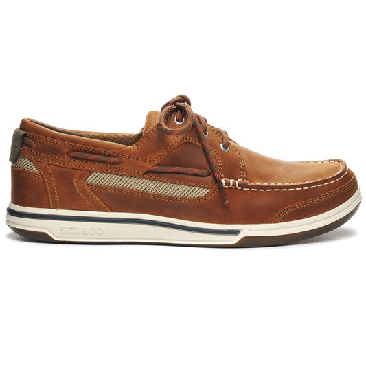 Sebago M Triton Three Eye Sejlersko Brown Cinnamon