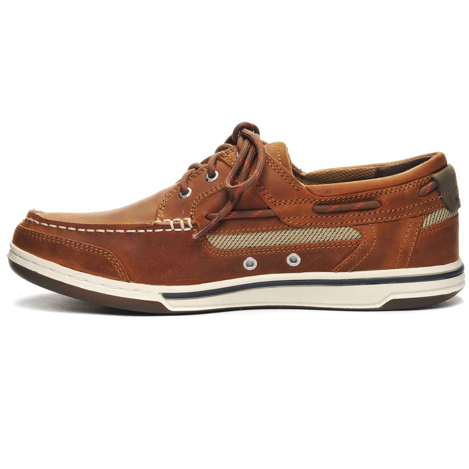 Sebago M Triton Three Eye Sejlersko Brown Cinnamon