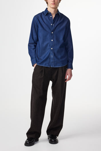 NN07 Colby Shirt 5765 Medium Indigo