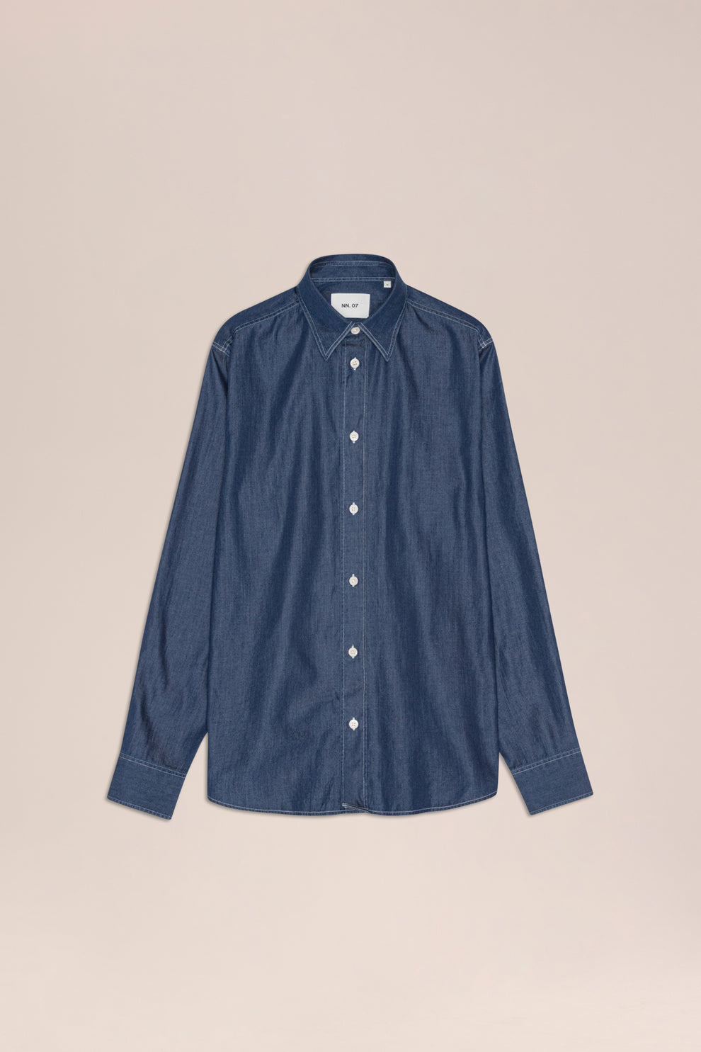 NN07 Colby Shirt 5765 Medium Indigo