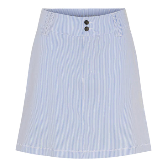 Sea Ranch Sabrina Stripe Skirt 1084 White/Federal Blue