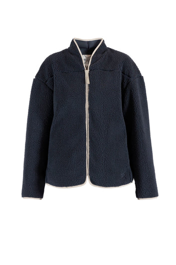 Blue Sportswear Delta Teddyfleece Blouse Dusty Navy