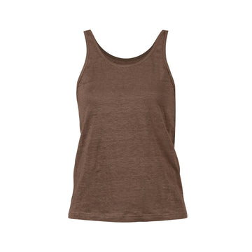 Blue Sportswear Doris Linen Tank Top Bark