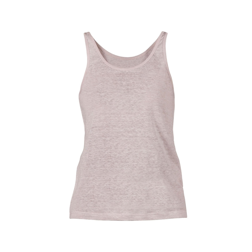 Blue Sportswear Doris Linen Tank Top Soft Rose