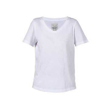 Blue Sportswear Andrea Flamé Tee White