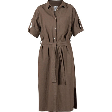 Blue Sportswear Dixi Cot/Lin Dress Bark