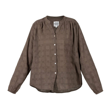 Blue Sportswear Dalena Check Shirt Bark
