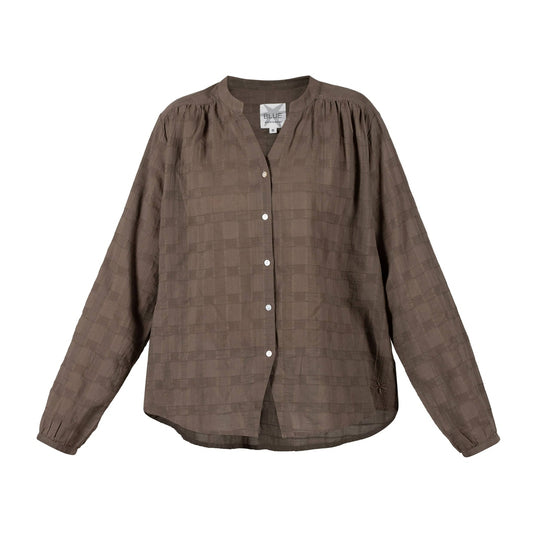 Blue Sportswear W Dalena Check Shirt Bark