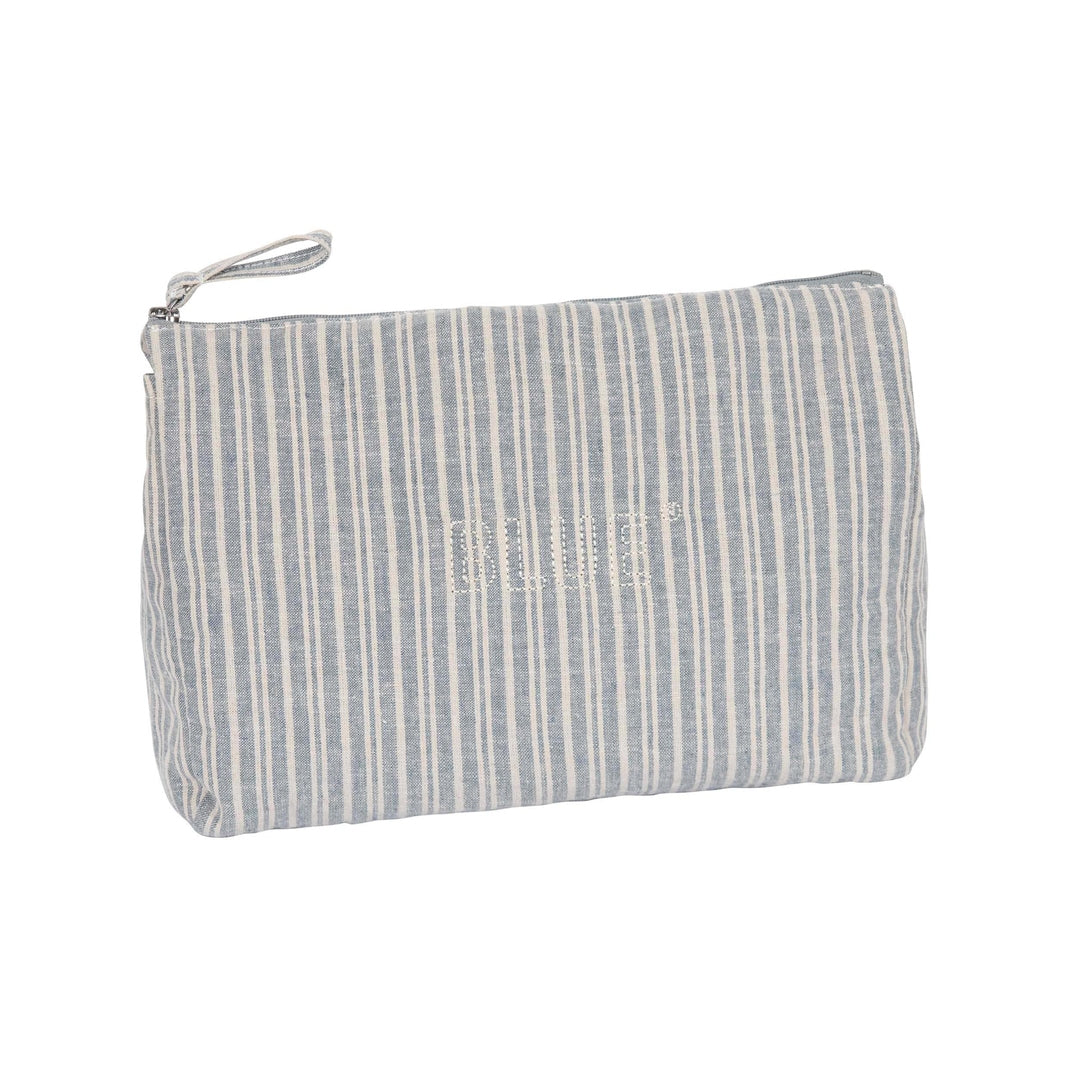 Blue Sportswear Ellen Striped Small Bag Iron Blue W/Chalk