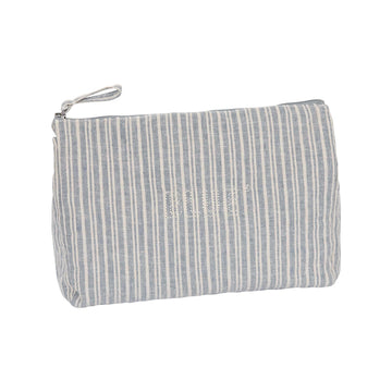 Blue Sportswear Ellen Striped Small Bag Iron Blue W/Chalk