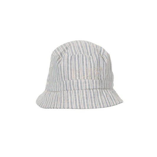 Blue Sportswear Abella Stripes Bucket Hat Iron Blue W/Chalk
