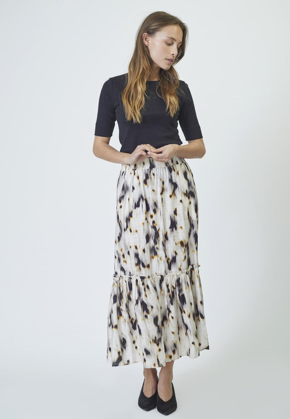 Co´Couture W Elisa Gipsy Skirt Bone