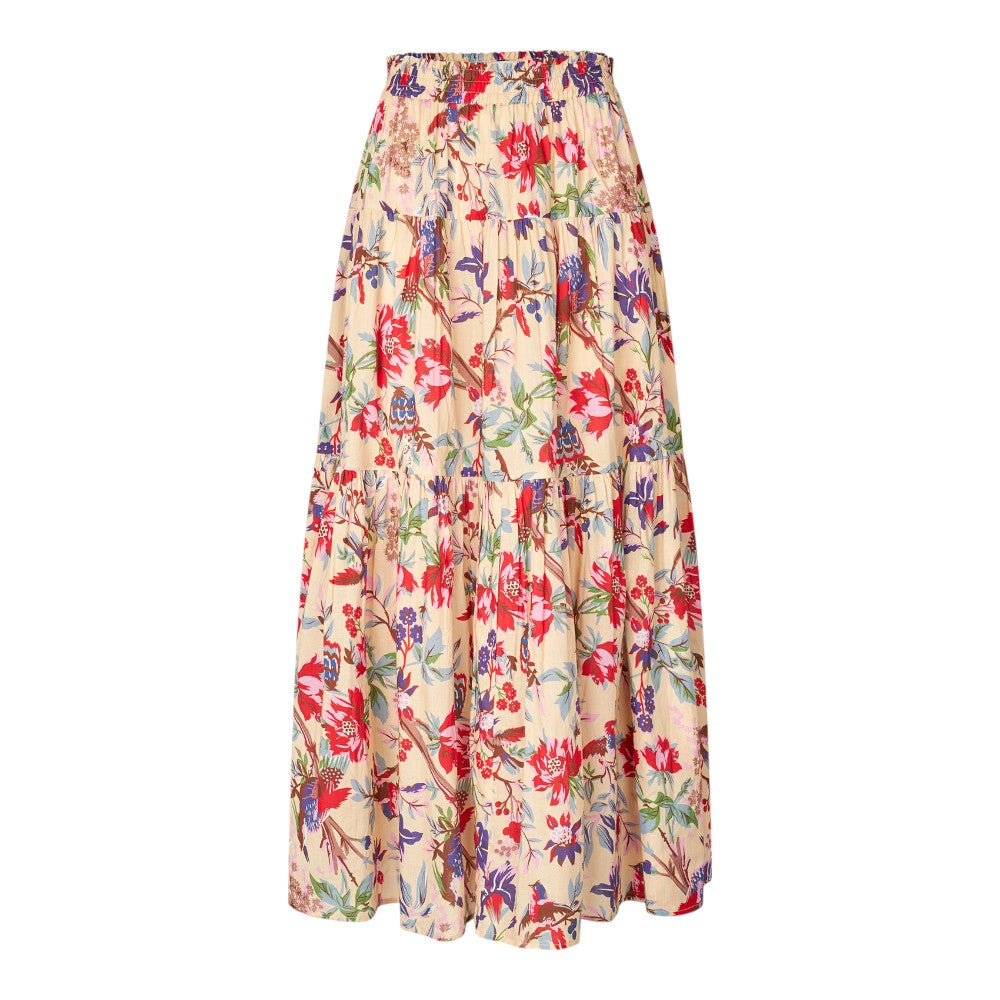 Lollys Laundry Sunset Maxi Skirt Flower Print
