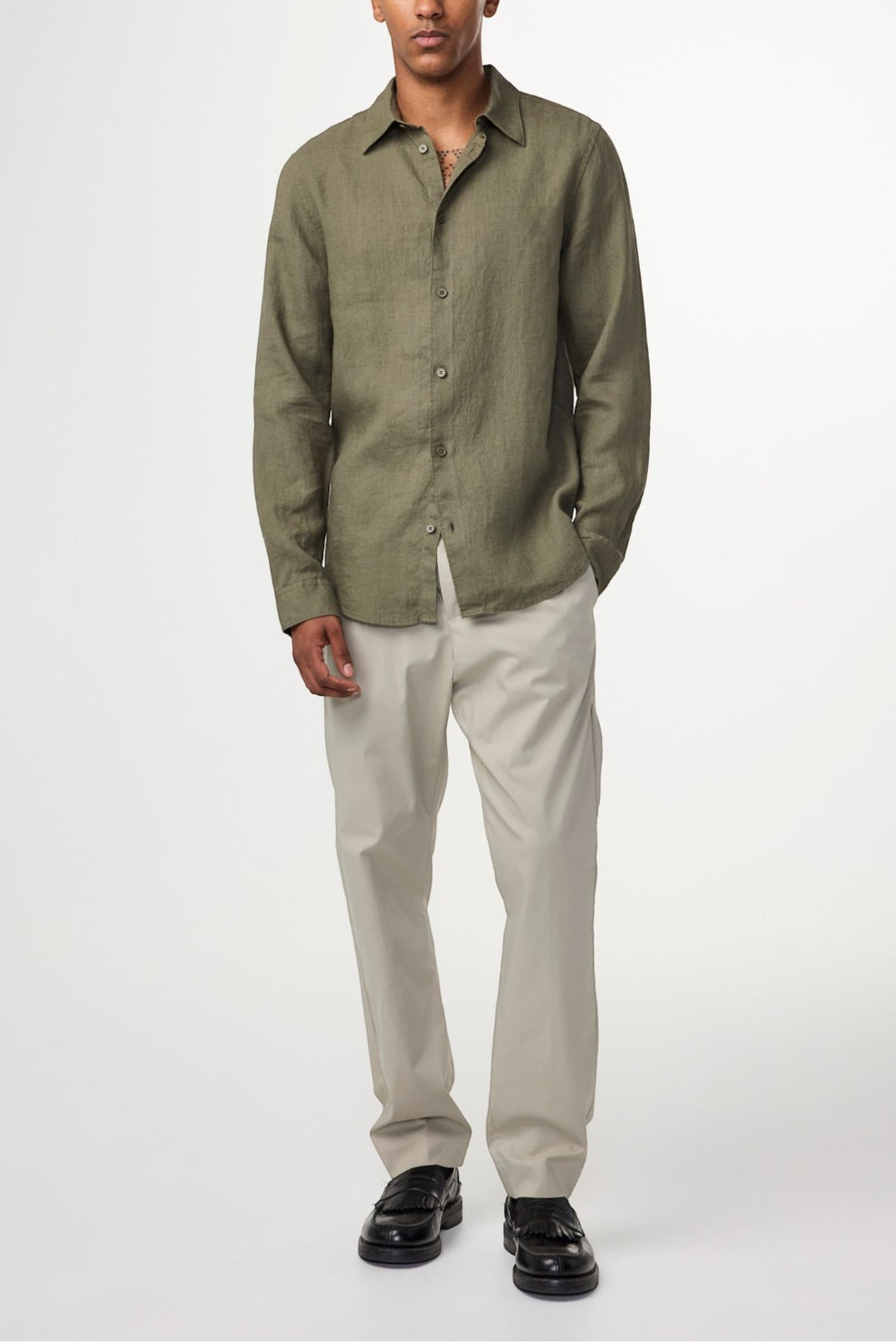 NN07 Enzo Shirt 5708 Capers