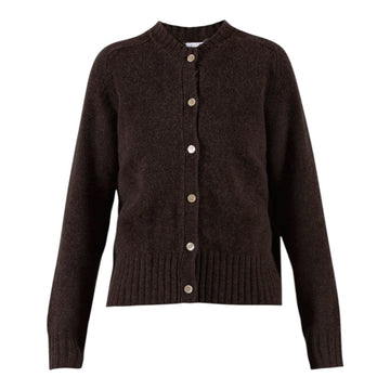 Blue Sportswear Cara Wool Cardigan Chocolate-Melange