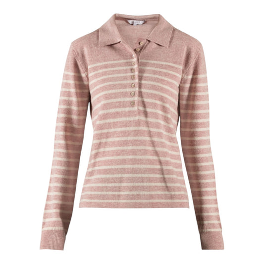 Blue Sportswear Franceska Striped Wool Kit Old Rose