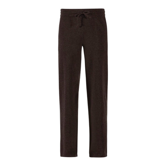 Blue Sportswear Carina Wool Trousers Chocolate-Melange