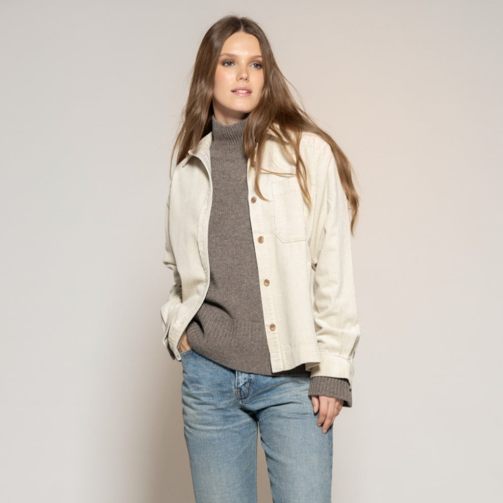 Blue Sportswear Gas Corduroy Shirt Almond