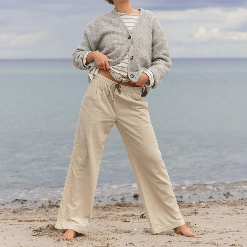 Blue Sportswear Gillian Corduroy Trousers Almond