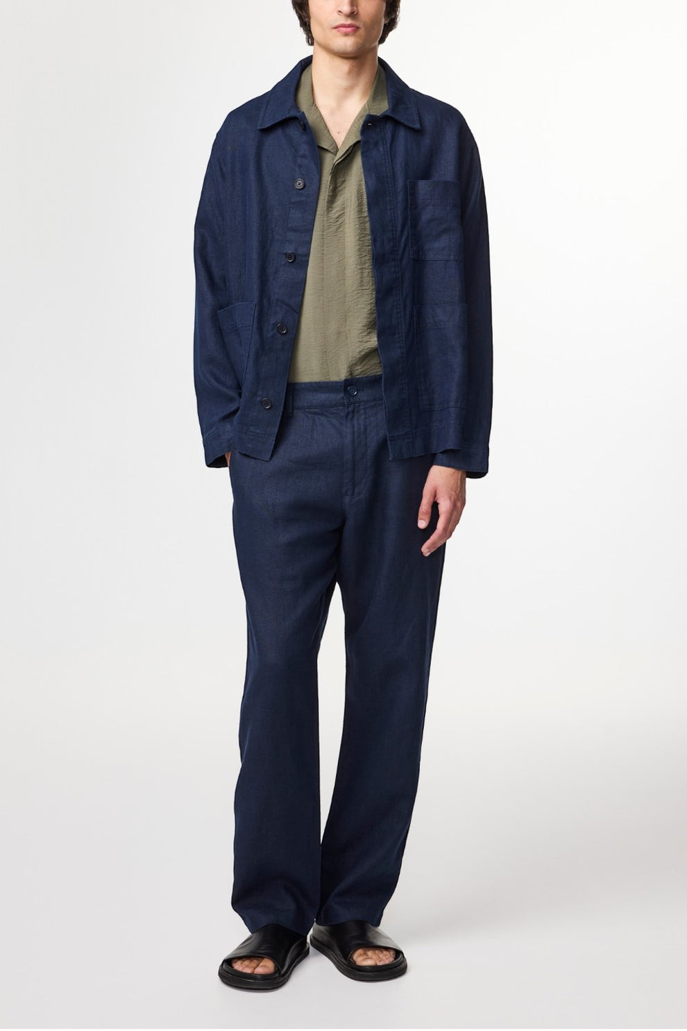 NN07 Aden 1454 Navy Blue