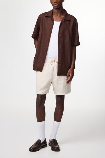 NN07 Gregor Shorts 1454 Oat