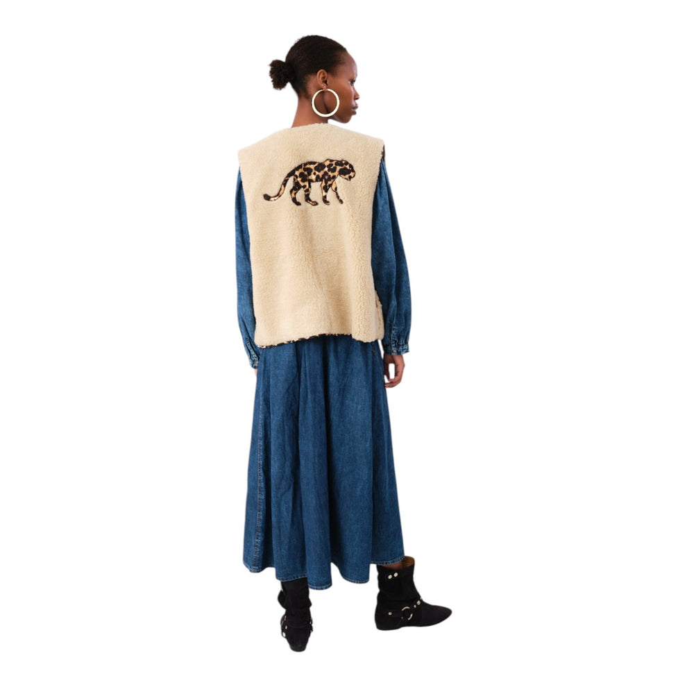 Lollys Laundry W JaceLL Vest Beige