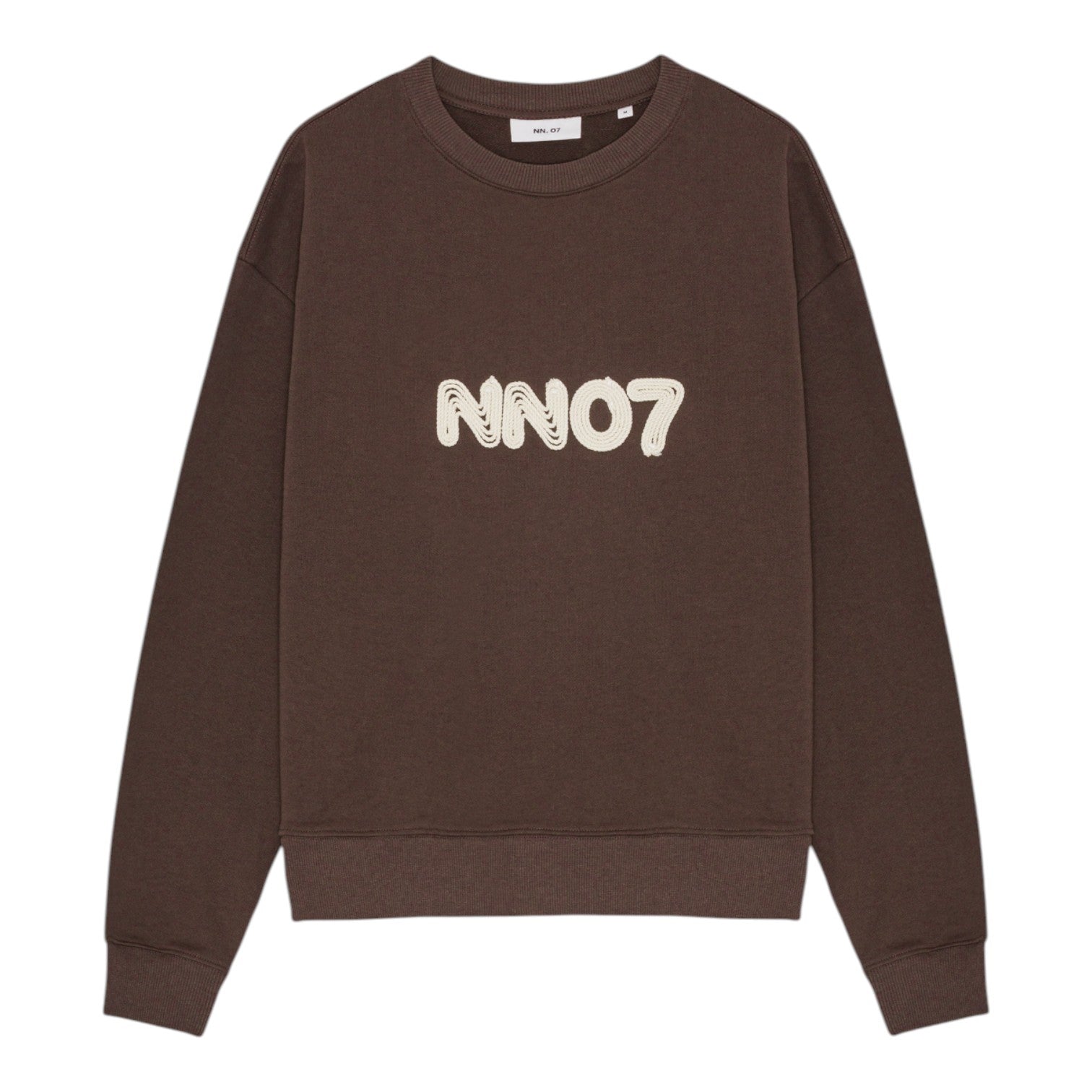 NN07 David Crew APP 3015 Crew Neck Coffee