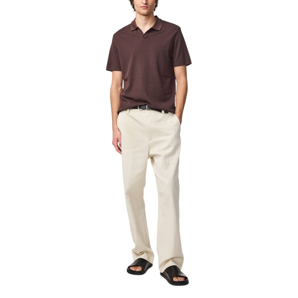 NN07 Paul SS Polo 3462 Coffee