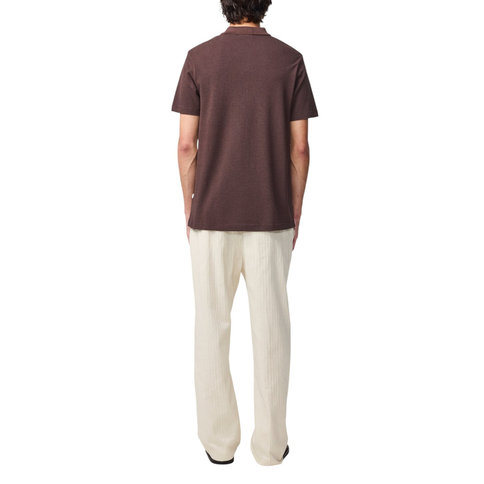 NN07 Paul SS Polo 3462 Coffee
