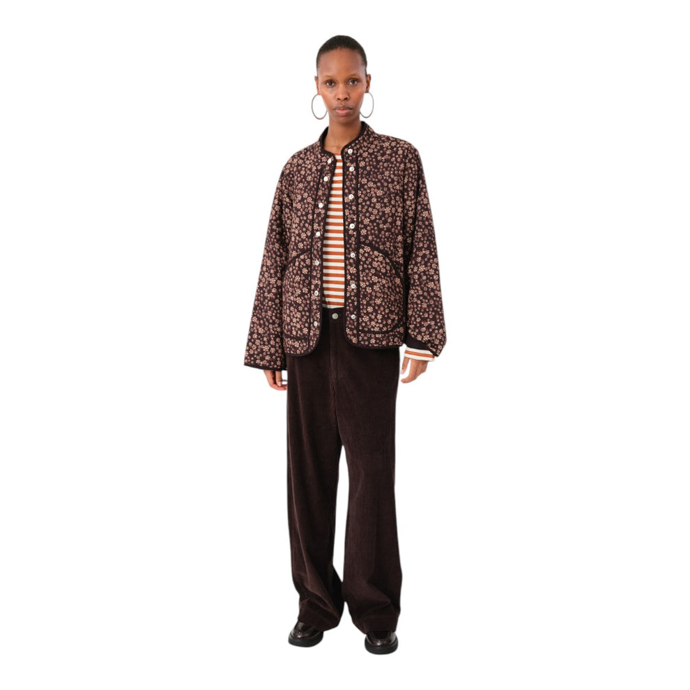 Lollys Laundry W RomeLL Jacket LS Dark Mokka